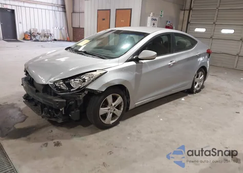 2013 Hyundai Elantra Gls from USA, damaged, VIN 5NPDH4AEXDH367718